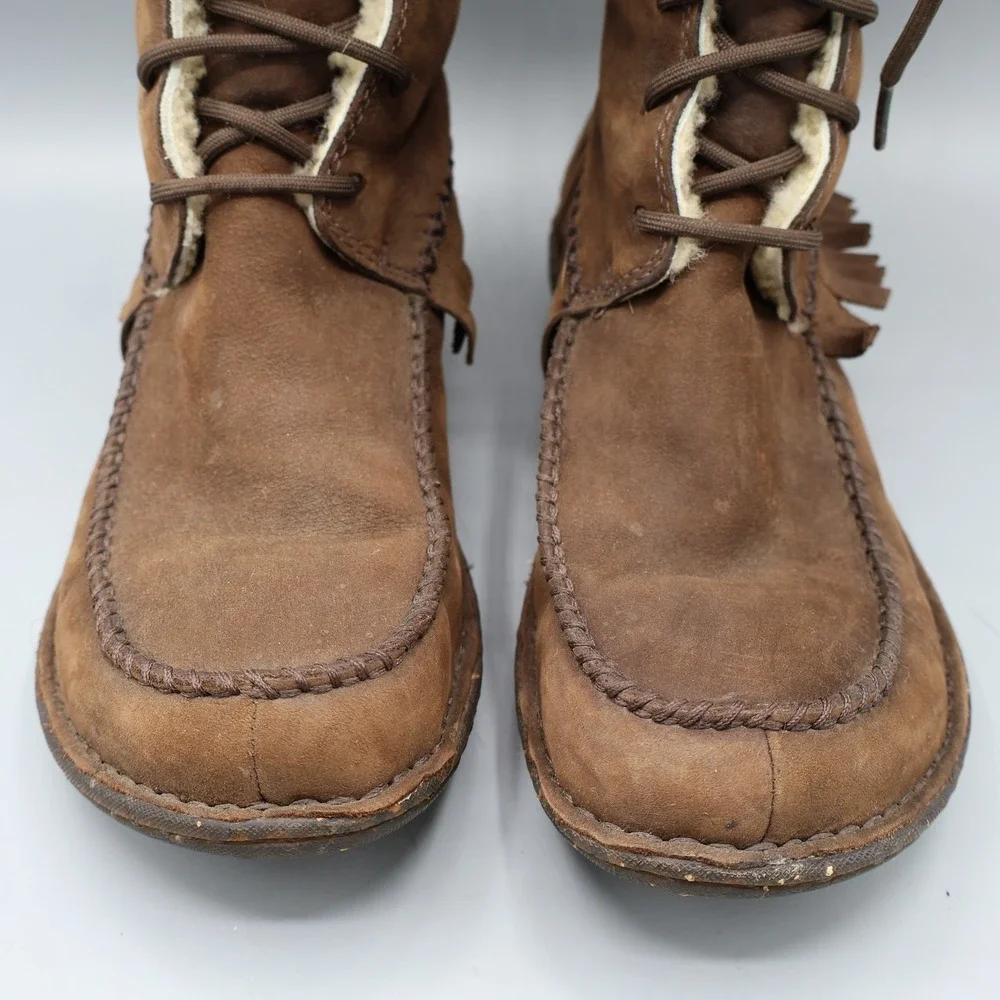 UGG heel bin suede